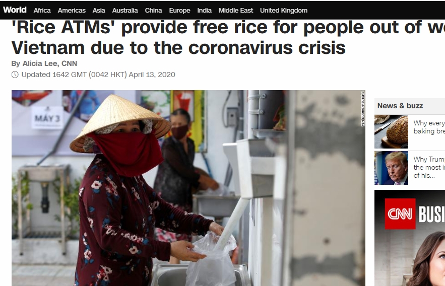 international media lauds vietnams rice atm